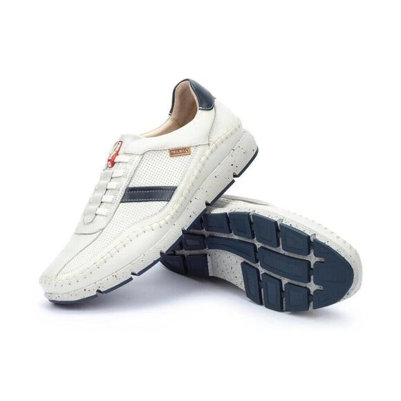 Pikolinos Men's FUENCARRAL Multicolor Sneakers w stitching Espuma White 42/8US - Picture 15 of 16